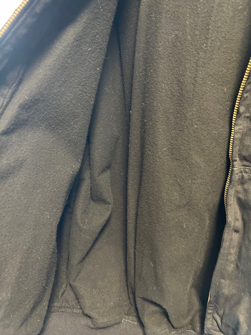 COMOLI 25aw ブラックデニムジップパーカ　サイズ１