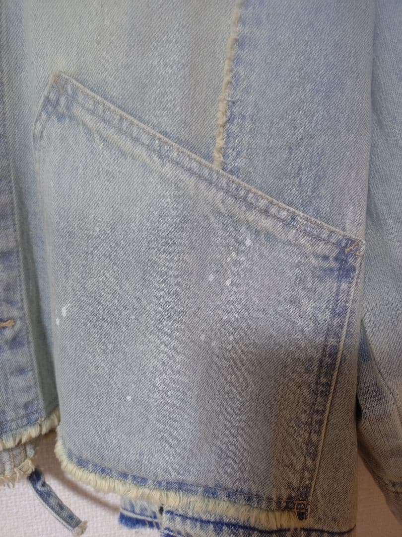 ニコアンド エンジニアリメイクデニムジャケット 今期