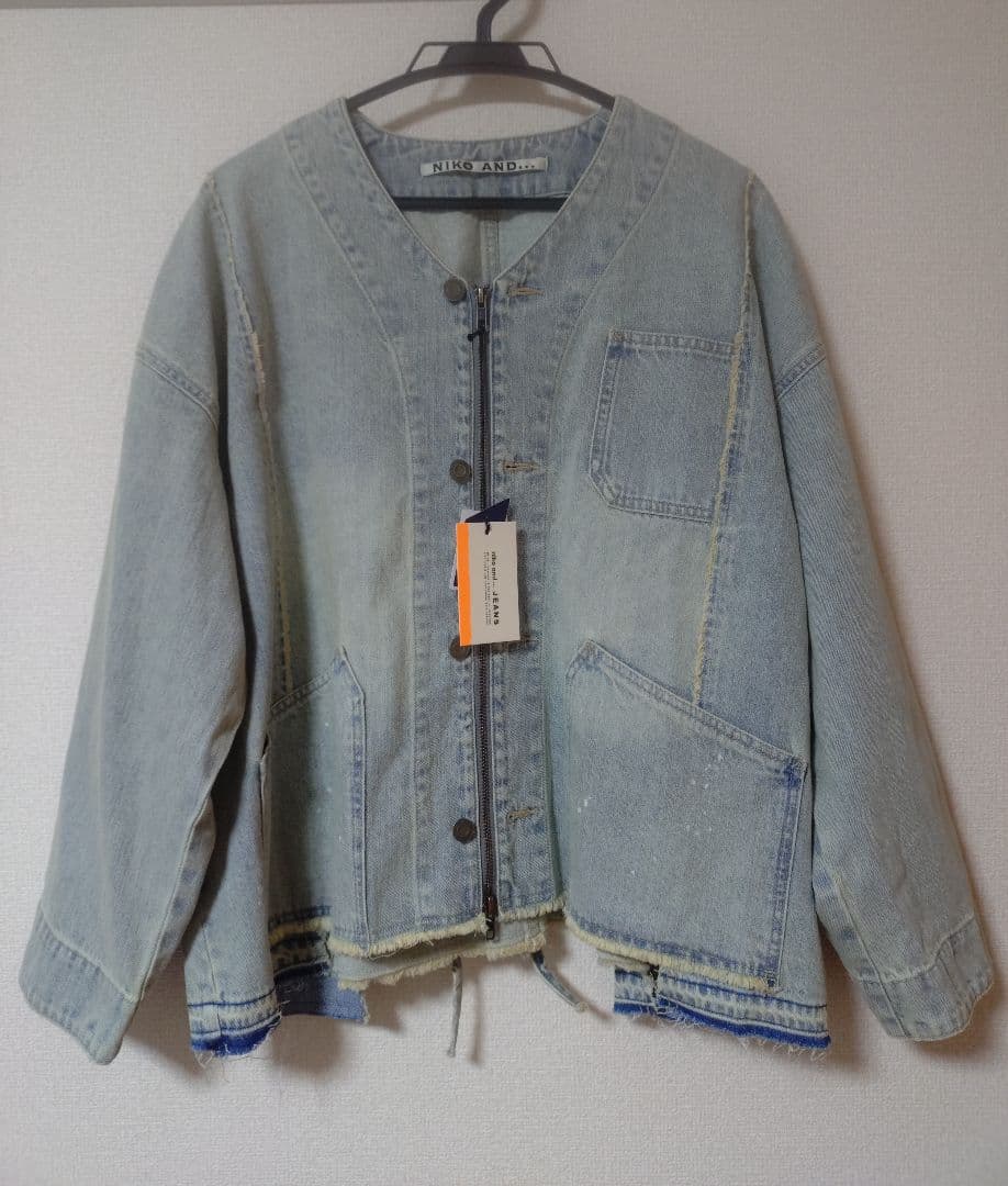 ニコアンド エンジニアリメイクデニムジャケット 今期