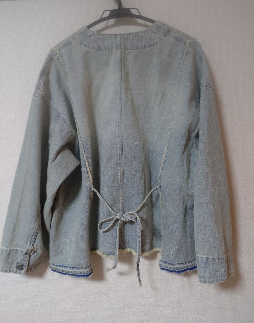 ニコアンド エンジニアリメイクデニムジャケット 今期