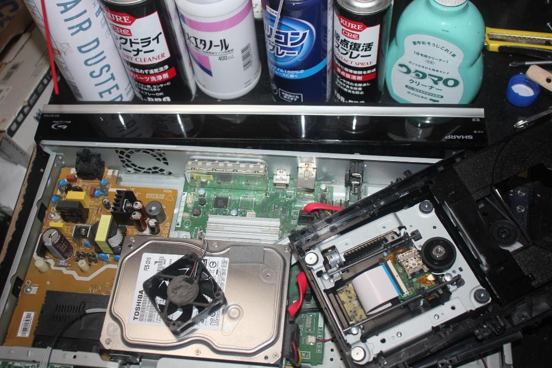 r*o様 内部清掃済　SHARP BD-W1700 1TB ブルーレイレコーダー
