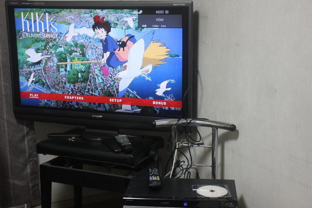 r*o様 内部清掃済　SHARP BD-W1700 1TB ブルーレイレコーダー