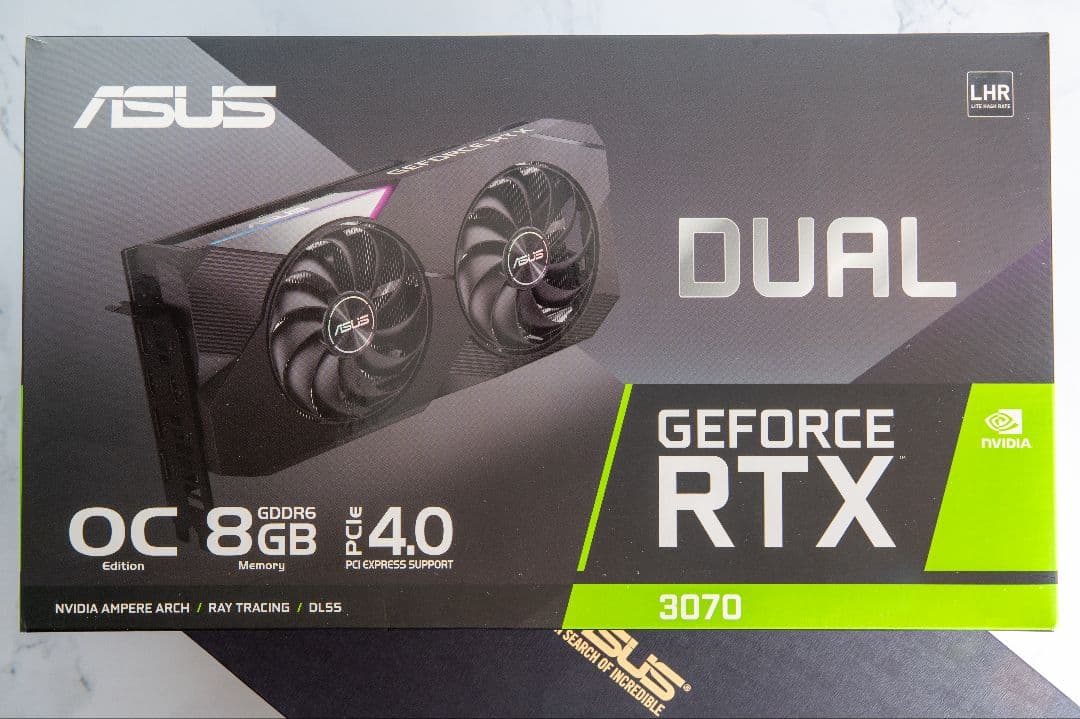 グラフィックボード・グラボ・ビデオカード ASUS DUAL GeForce RTX 3070 OC Edition