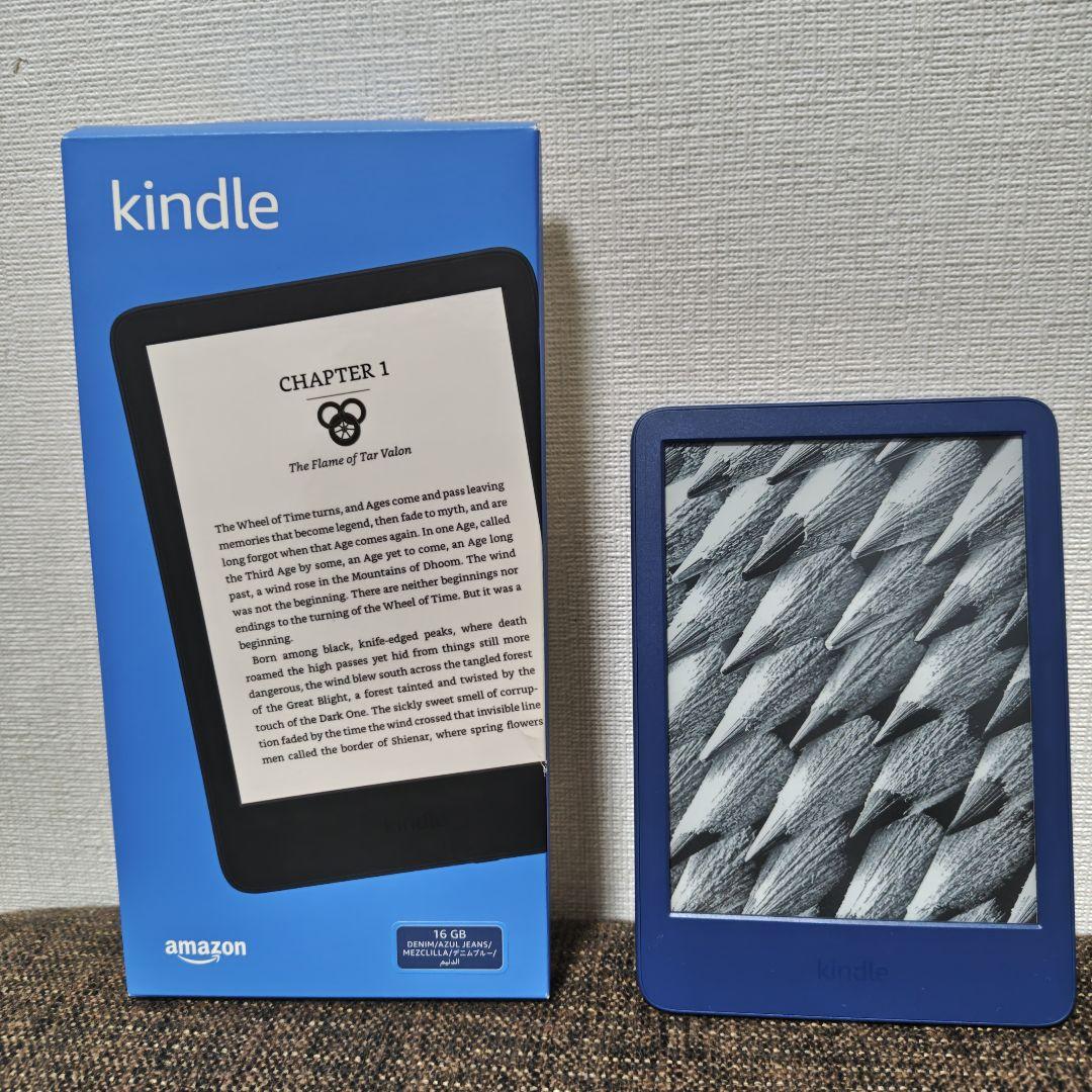 Amazon Kindle 無印16GB ネイビー 本体　広告なし