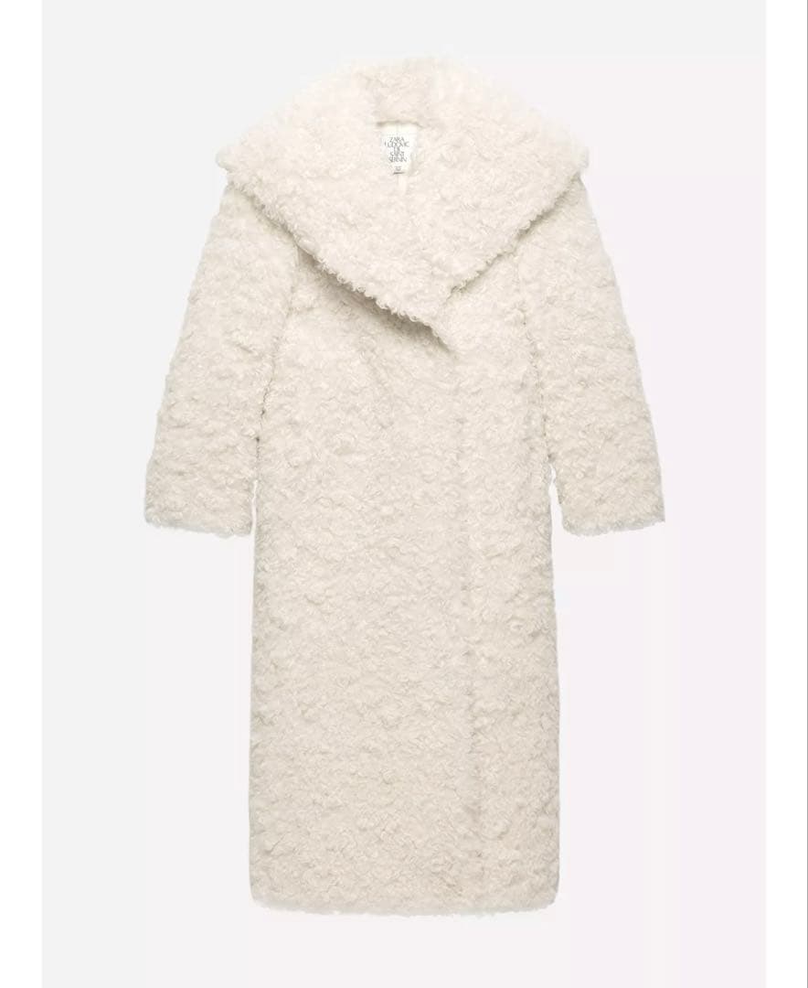 タグ付新品★ZARAのボアコート★LUDOVIC DE SAINT SERNIN