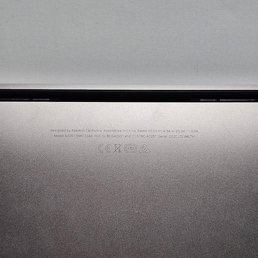 MacBook Pro 13インチ 2020 16GB 512GB