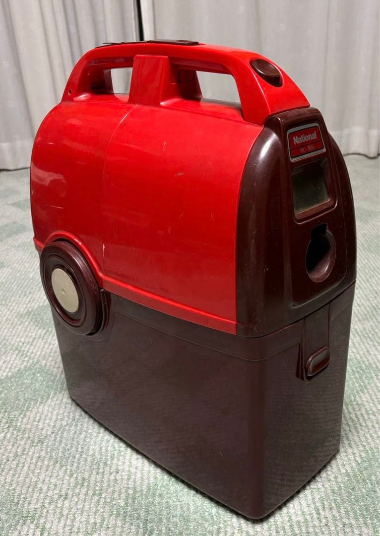 (貴重)1982年製　ナショナル電気掃除機MC-765K