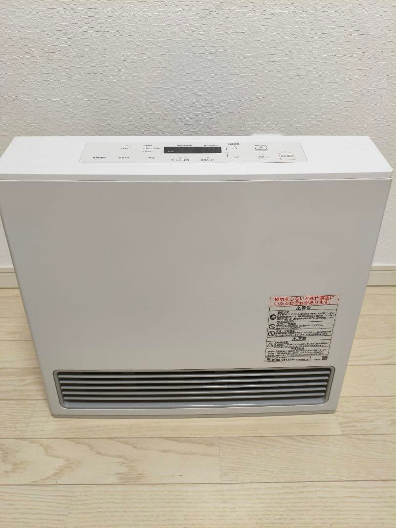 リンナイ　RC-U5801PE ガスファンヒーター2022年製　LPガス用