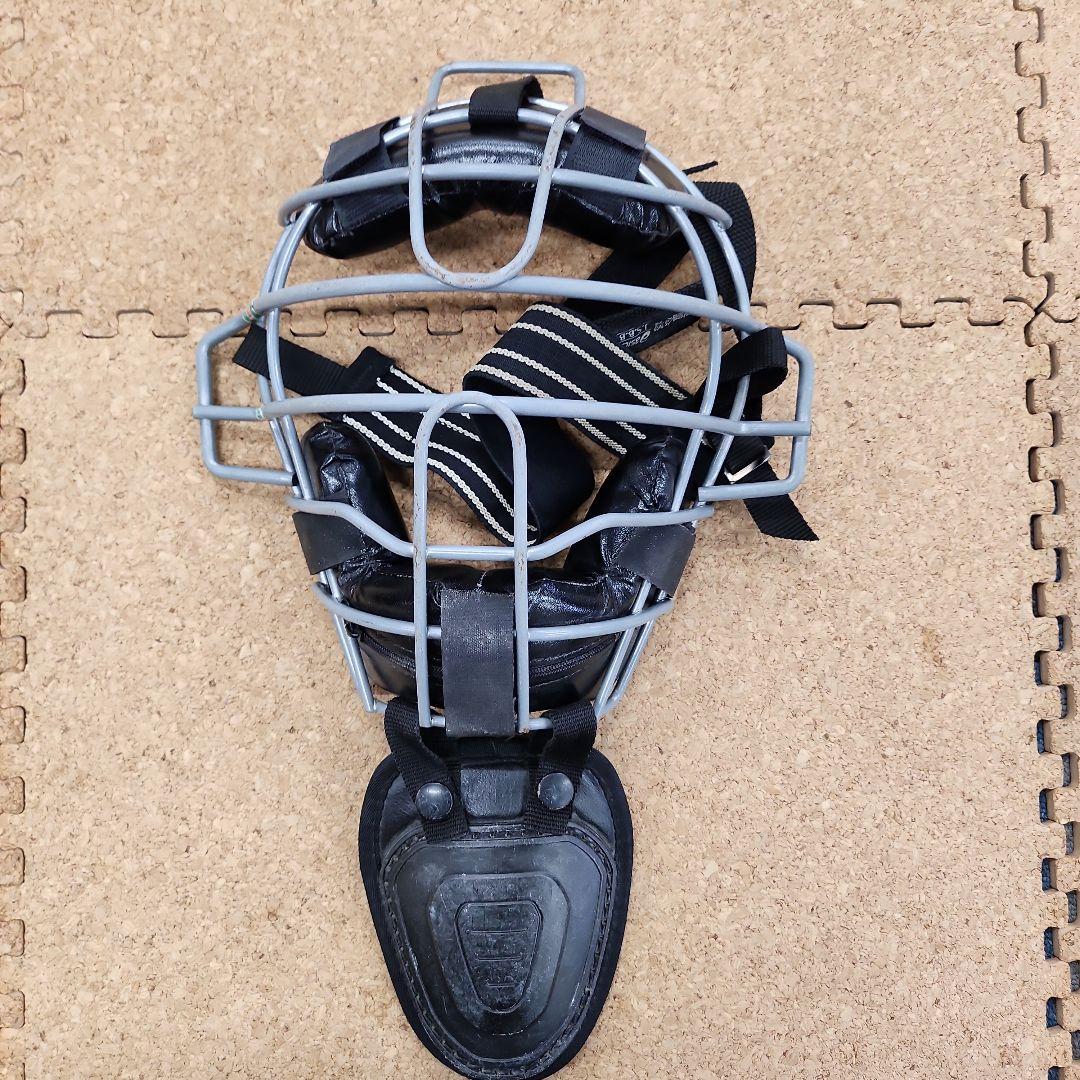 少年野球用 脱着楽チン キャッチャー防具セット アシックス 白ヘルメット