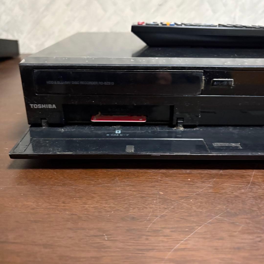 TOSHIBA BDレコーダー リモコン付き　RD-BZ810