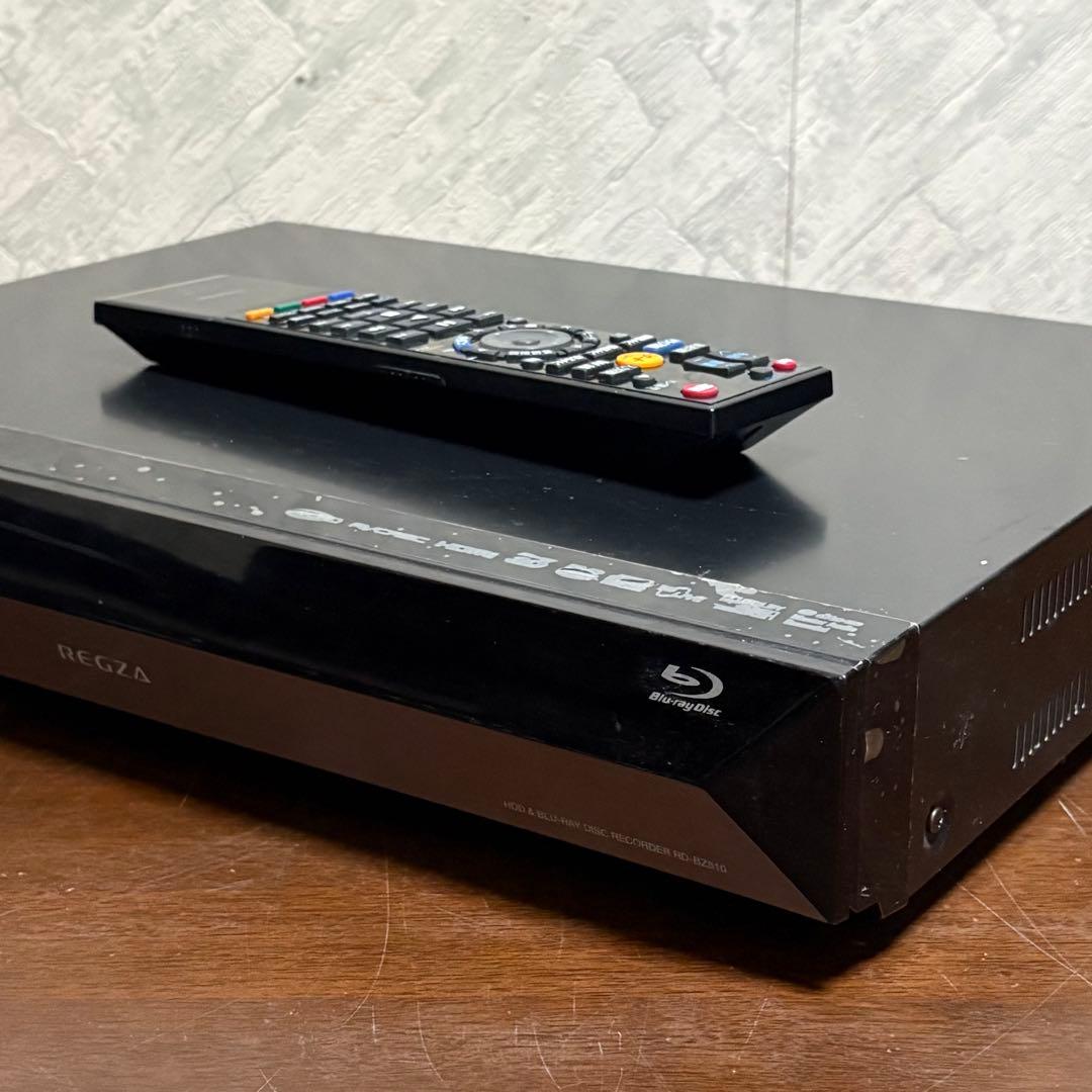 TOSHIBA BDレコーダー リモコン付き　RD-BZ810