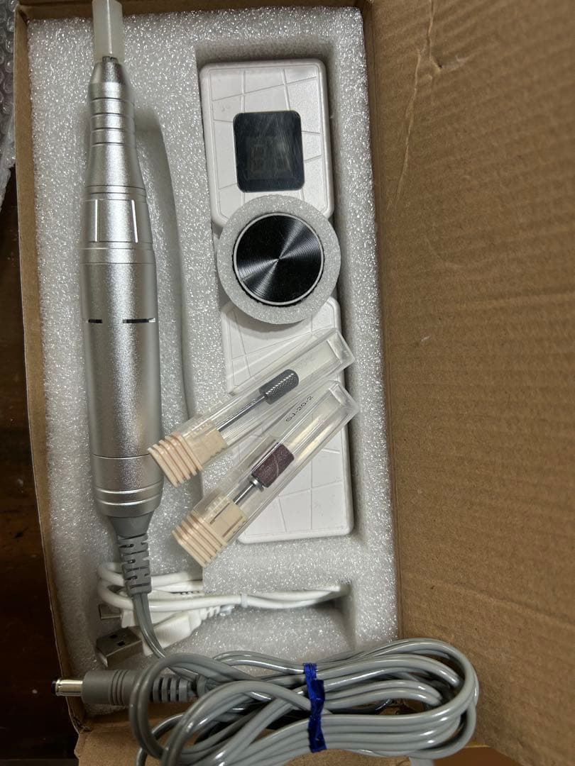 美品BONNAILポータブルネイルマシン ホワイト