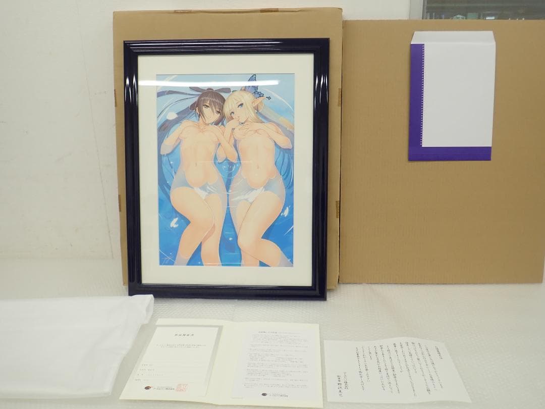 ⑨新品・保証書付 Tony トニー「霧咲花」ミクスドメディア　アールビバン