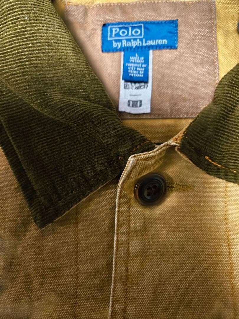 レモンサワーPolo Ralph Lauren ベージュカバーオール（L)