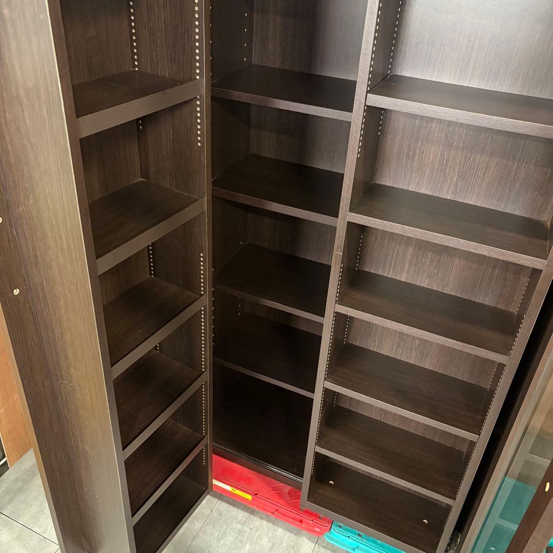 梱包発送たのメル便　プラス スライド書棚 80 アイランド