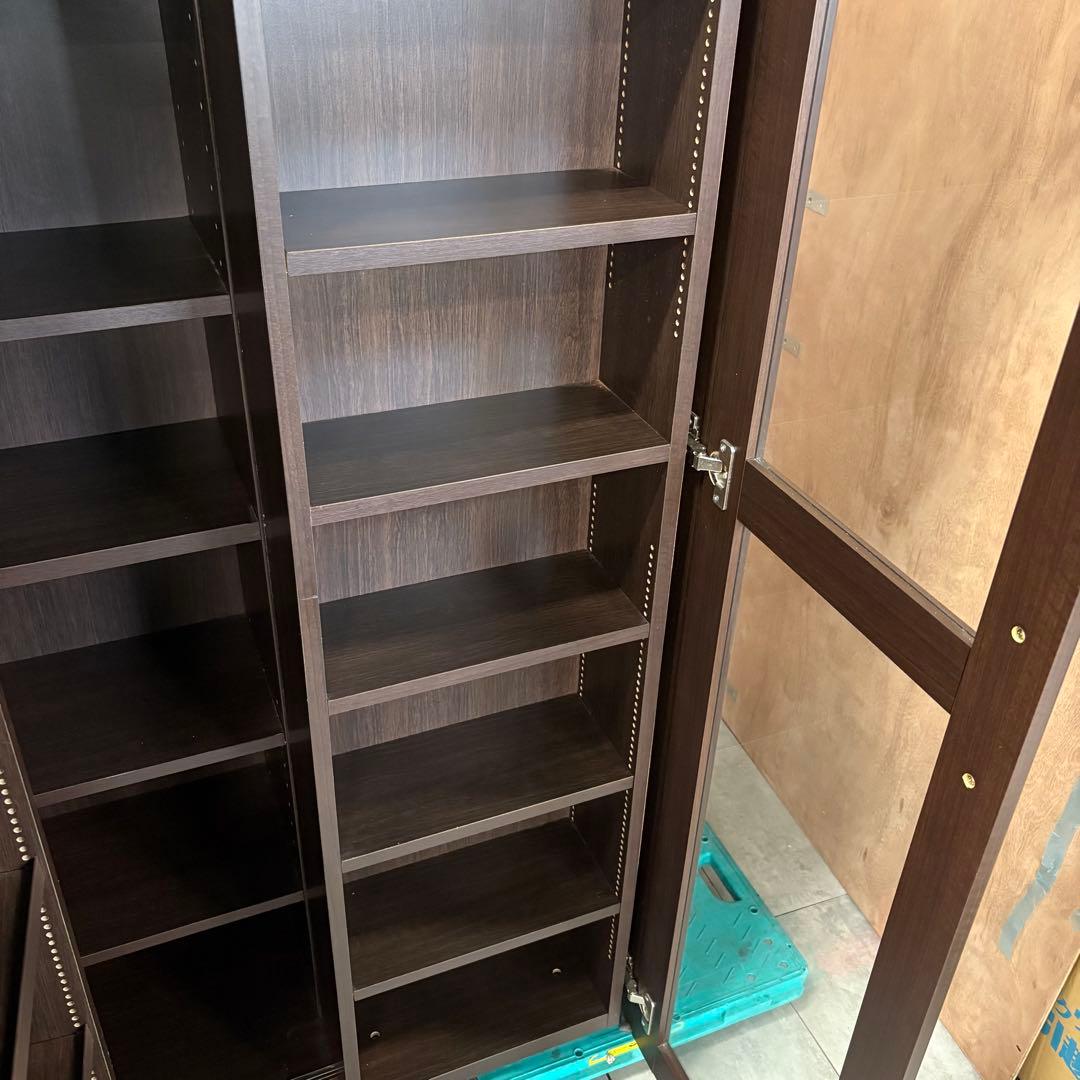 梱包発送たのメル便　プラス スライド書棚 80 アイランド