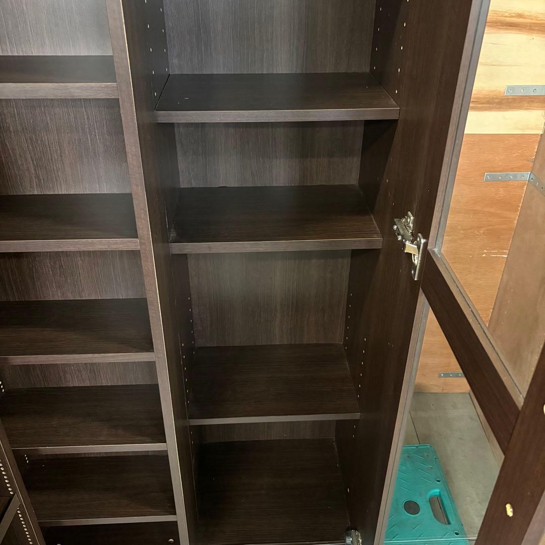 梱包発送たのメル便　プラス スライド書棚 80 アイランド