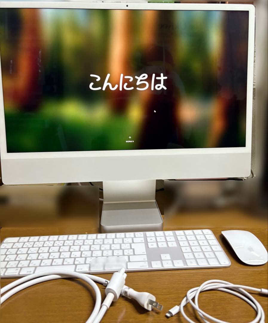 【付属品完備】Apple iMac 24インチ M1 1TB 16GB シルバー