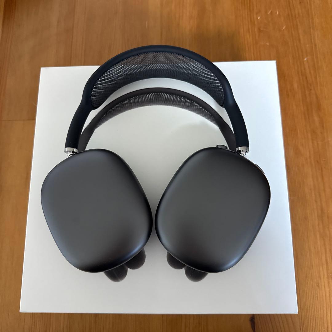 AirPods Max スペースグレイ　刻印有