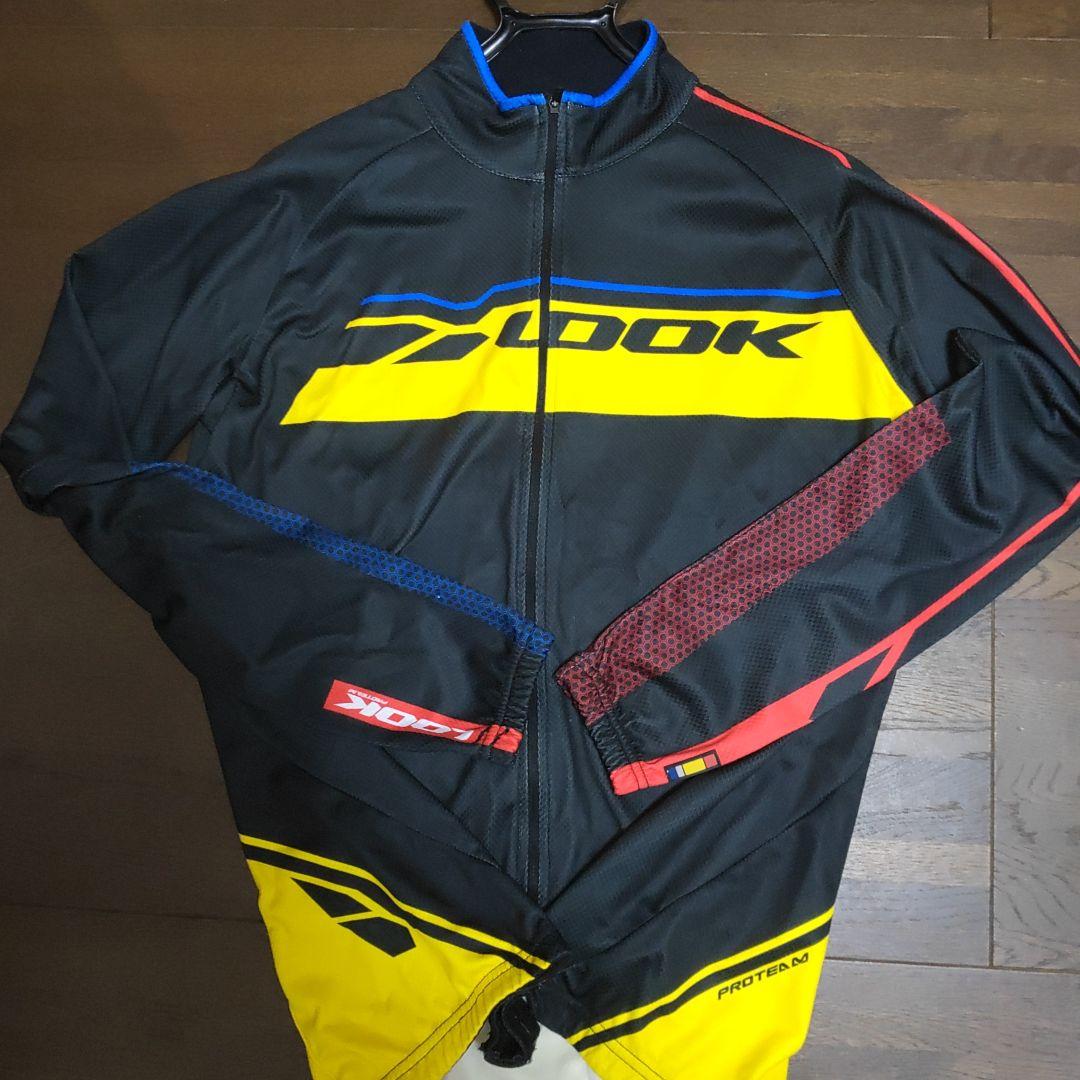 LOOK サイクルジャージ 長袖裏起毛 L