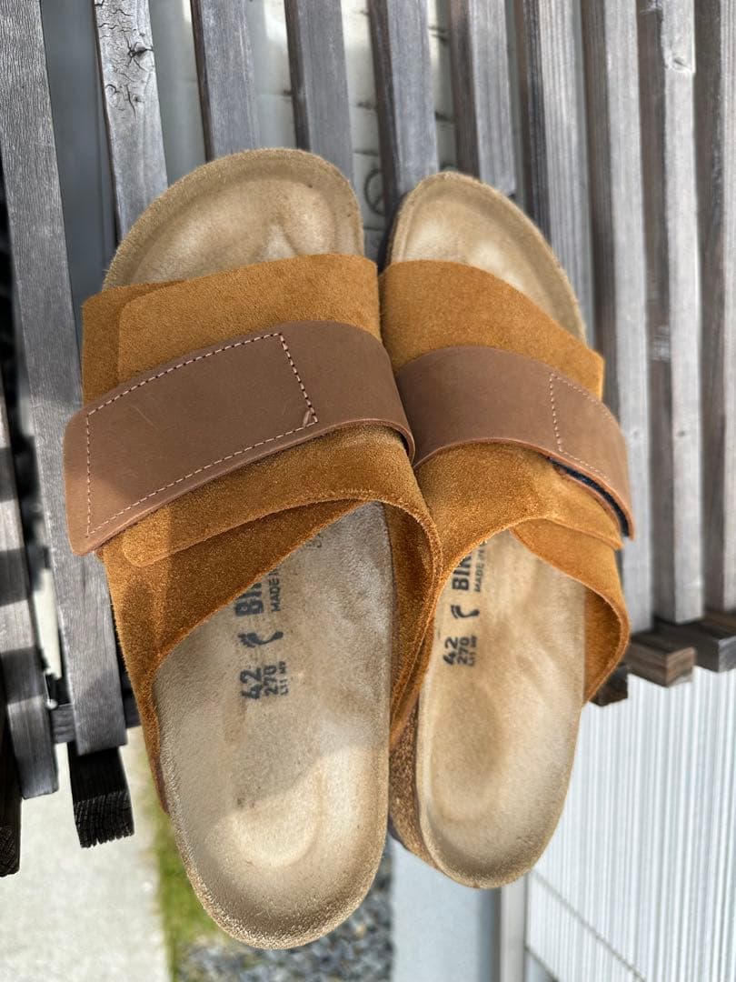 kazu！ビルケンシュトック42 kyoto キョウト　Mink ナロー