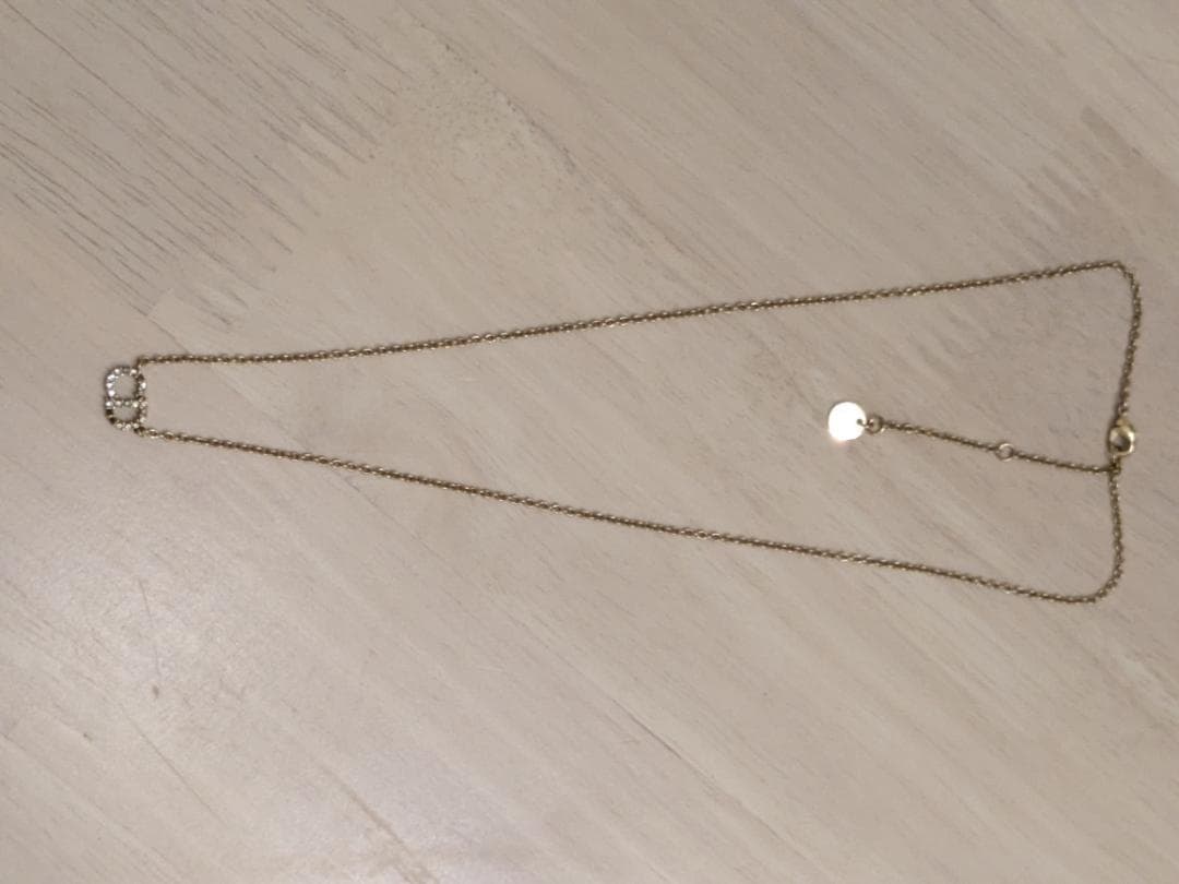 Christian　Dior　ゴールド　ネックレス