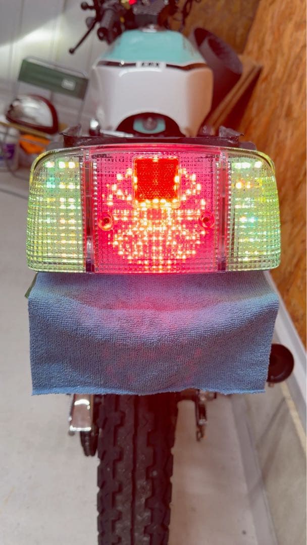 CBX400F 流星テール　仮面ライダー　特注LED