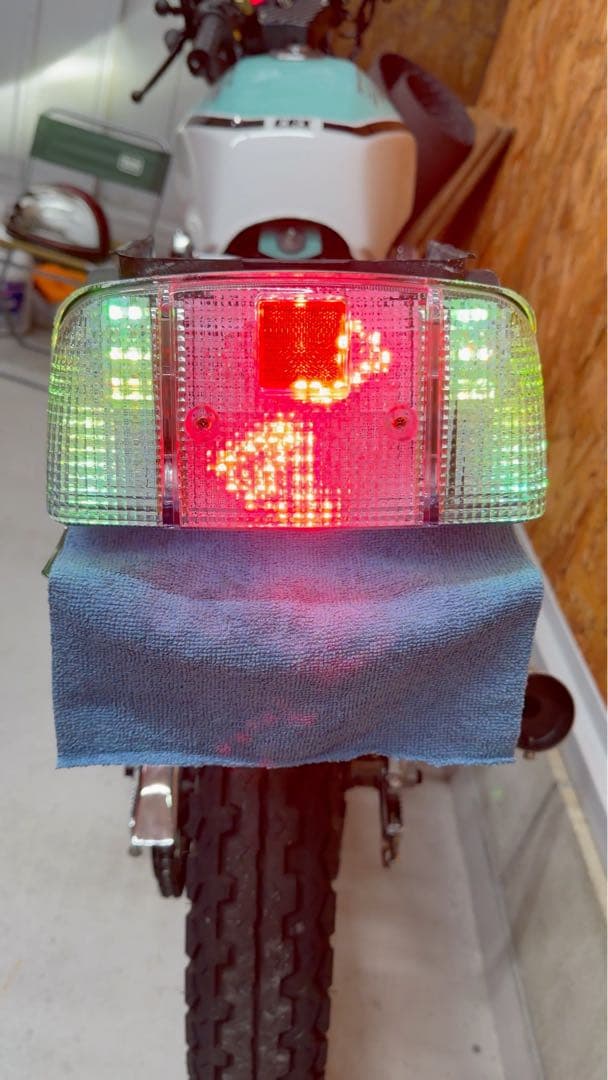 CBX400F 流星テール　仮面ライダー　特注LED