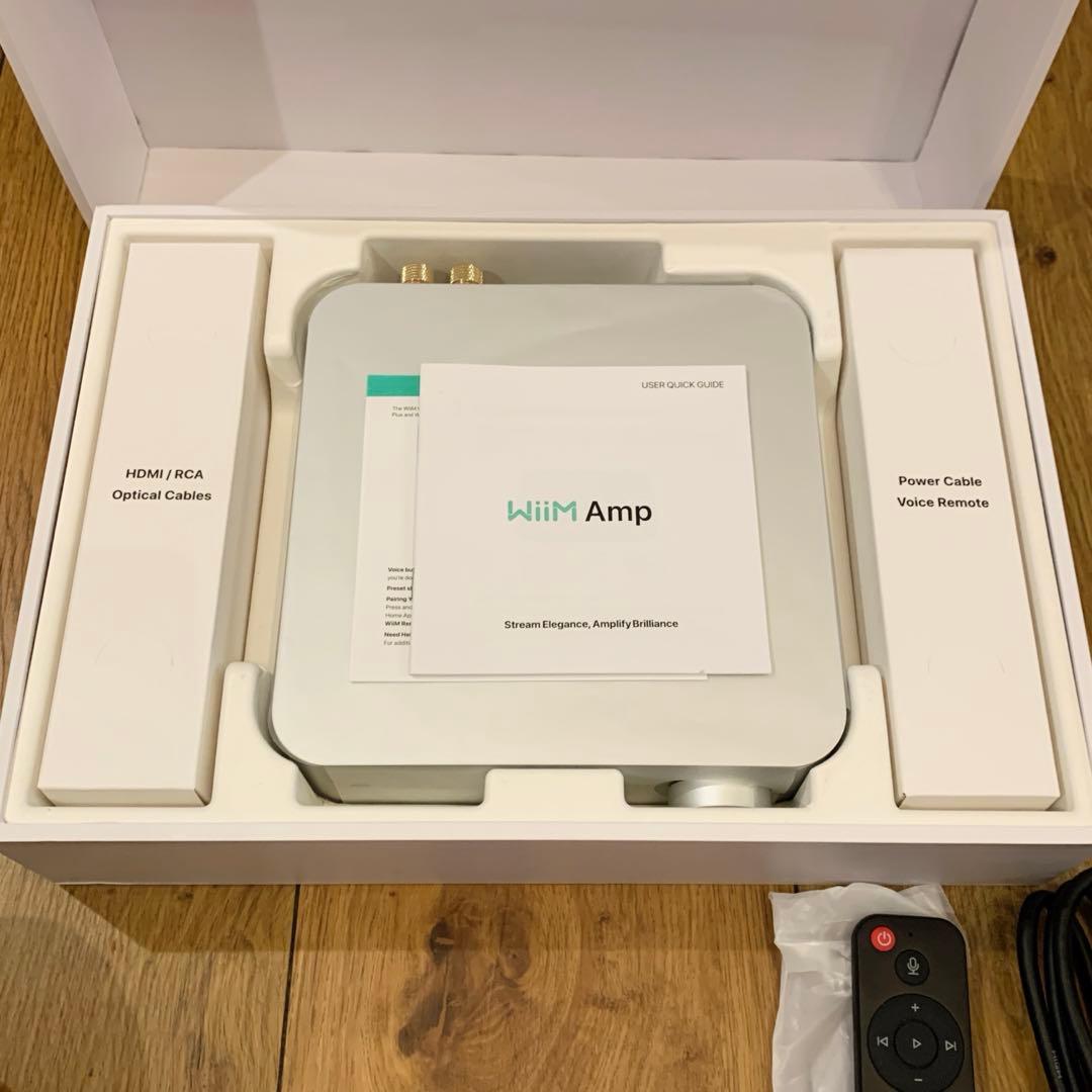 値下 美品 WiiM Amp / AirPlay2 Chromecast