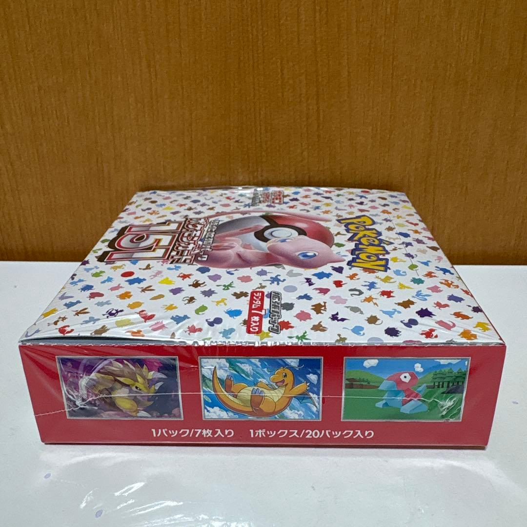 シ*ー様 【300円スタート】ポケモンカード151…1 BOX 未開封シュリンク
