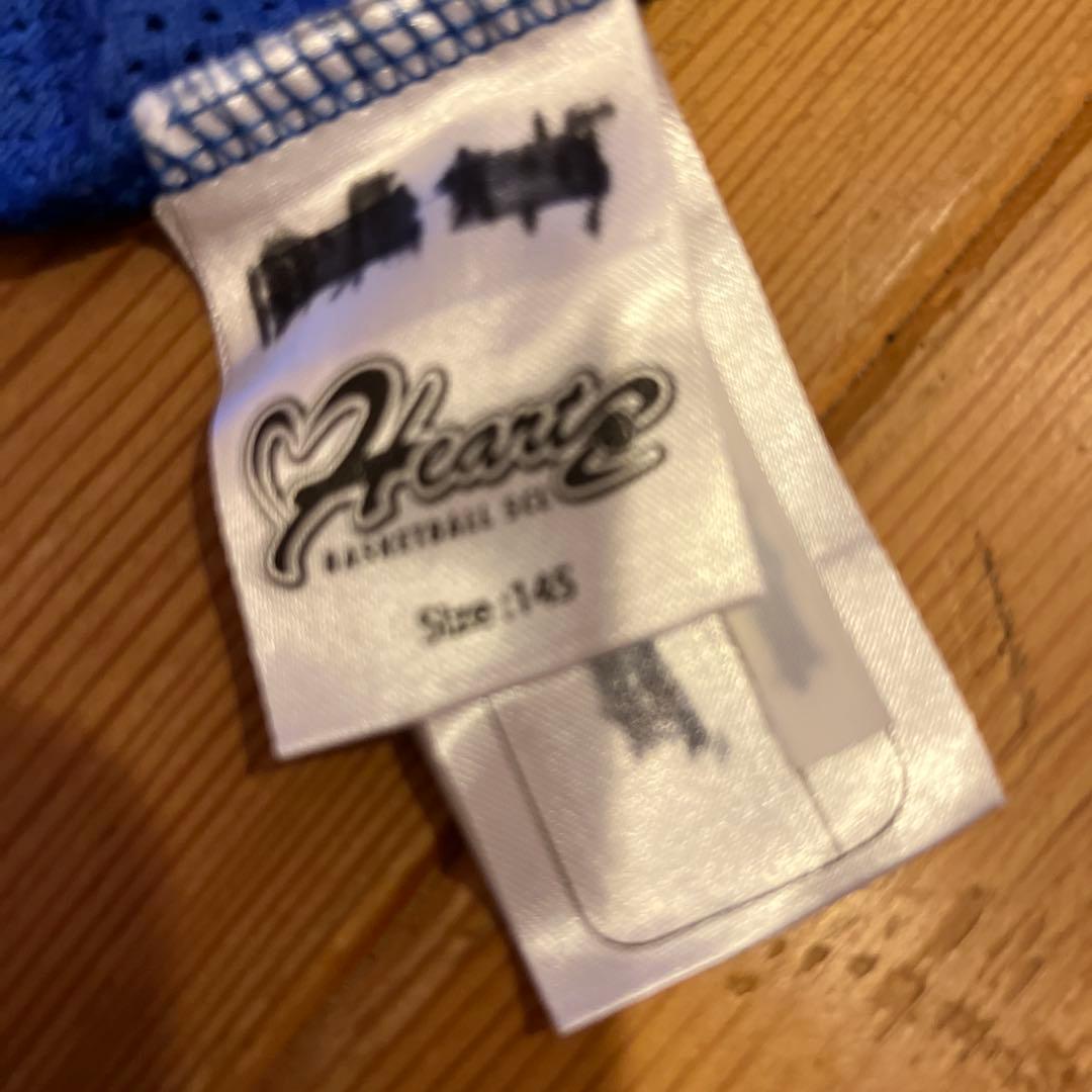 【美品】ハーツ　バスケットボールスクール　ユニフォーム　145cm