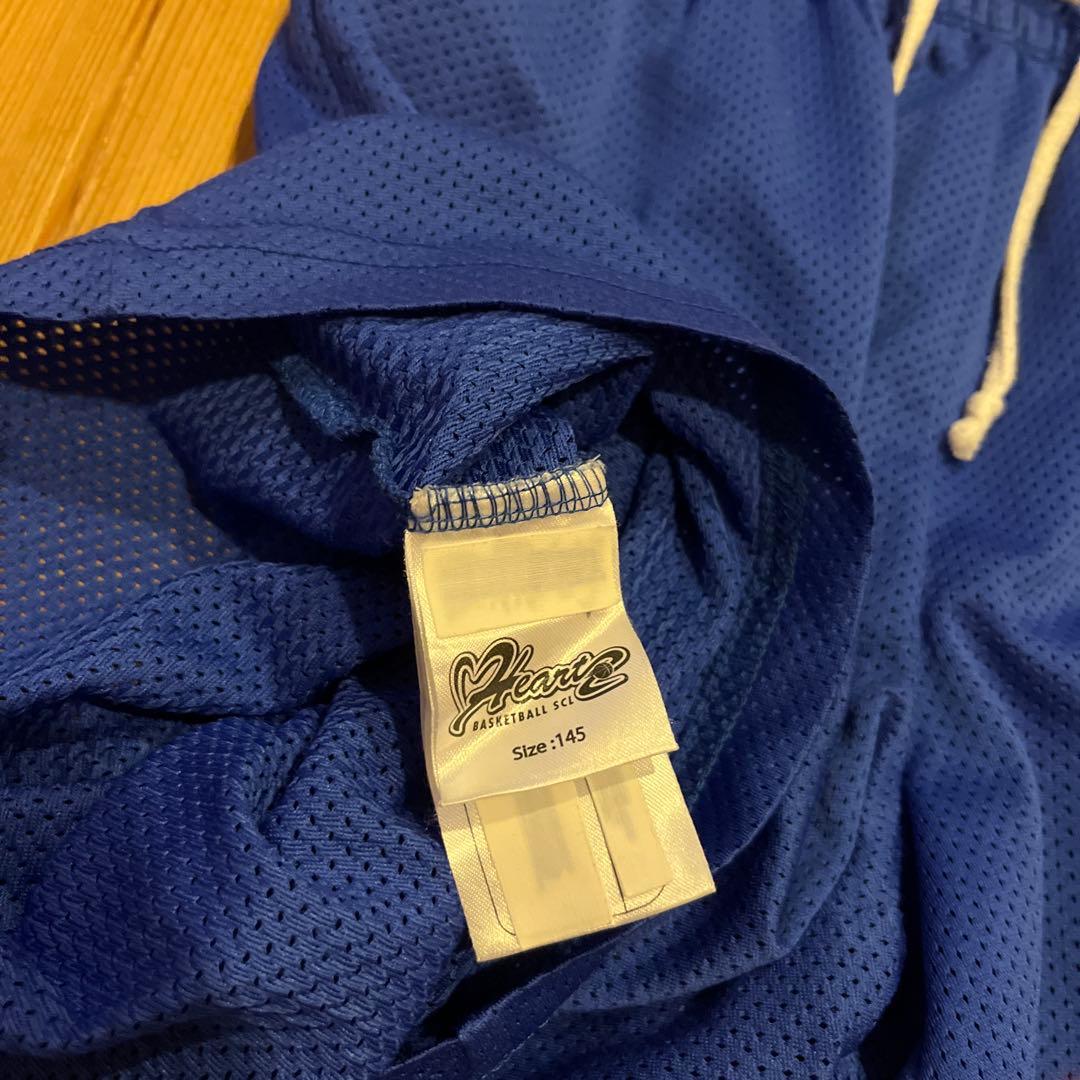 【美品】ハーツ　バスケットボールスクール　ユニフォーム　145cm