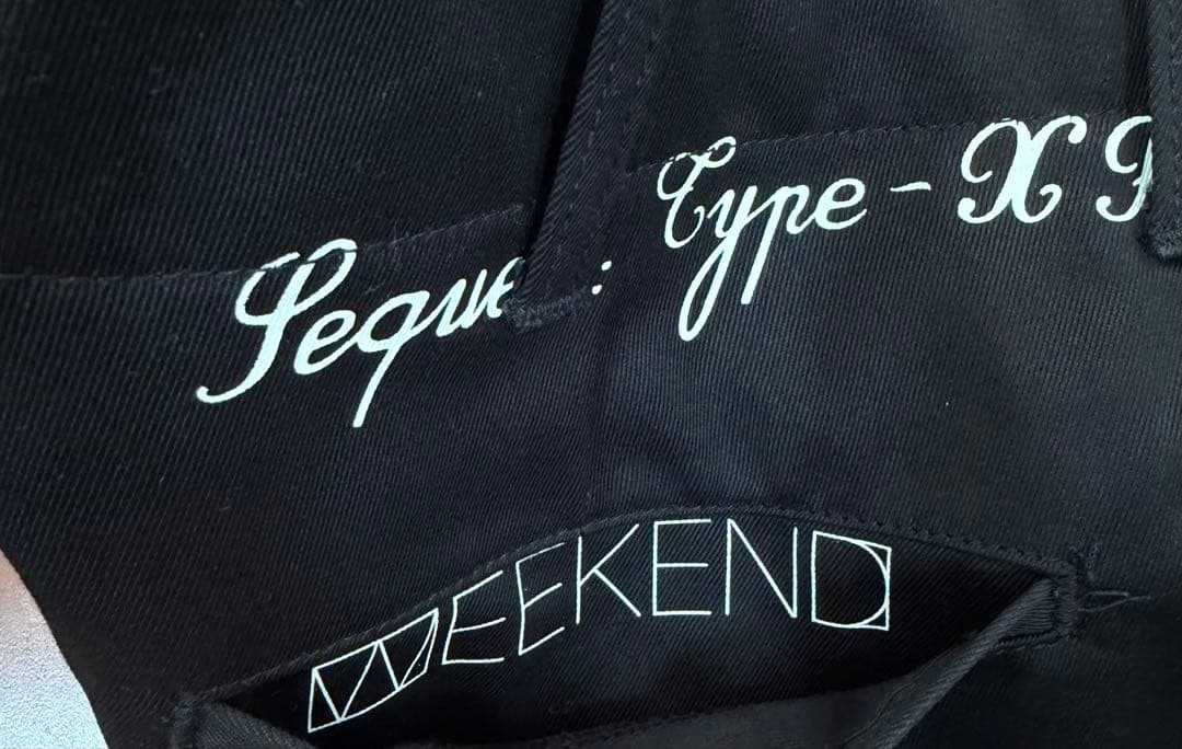 パンツ WEEKEND SEQUEL WE-24AW-PT-04 type XF L