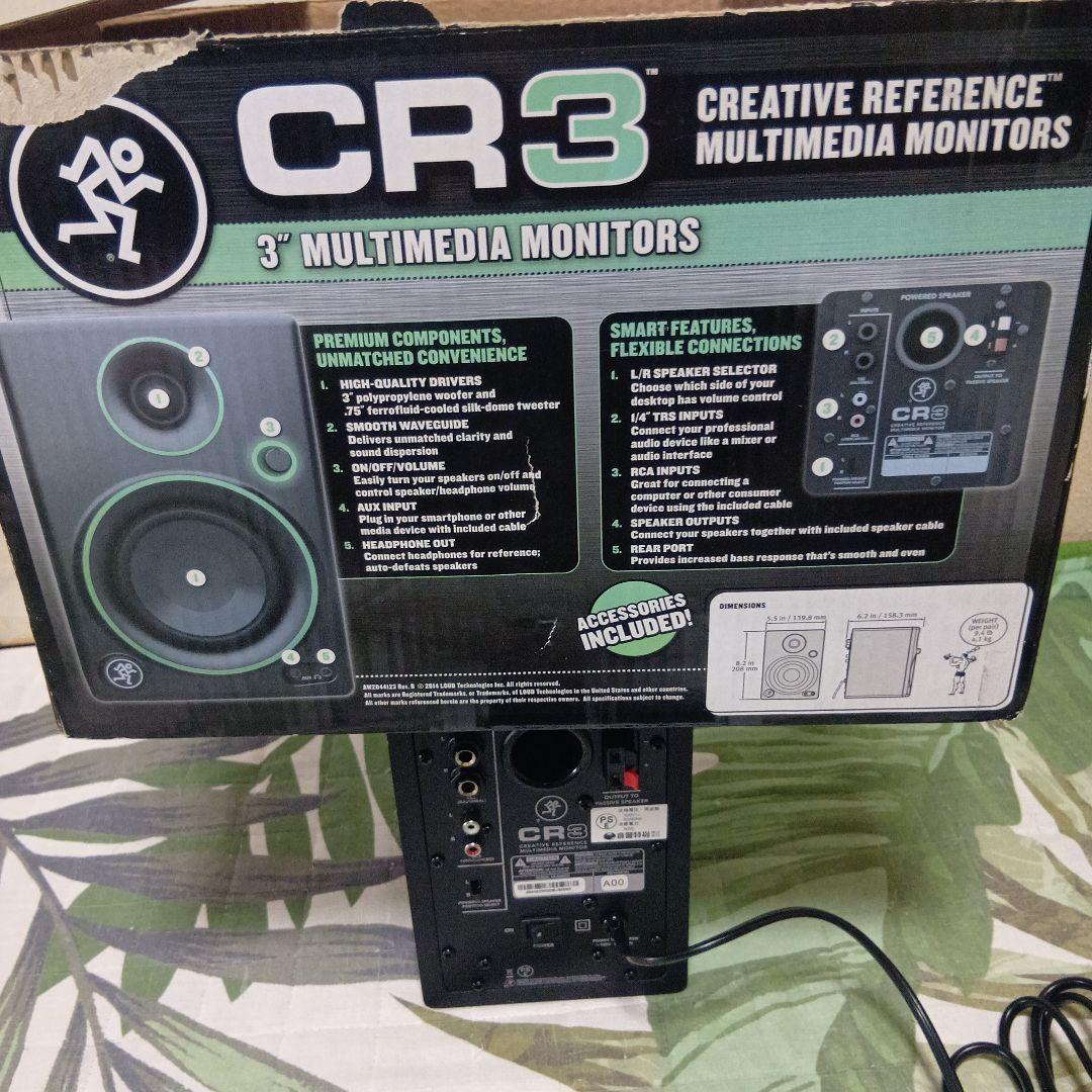 MACKIE CR3 アクティブスピーカー