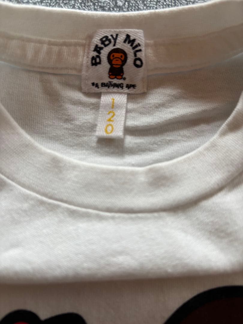 A BATHING APE BABY MILO キティ Tシャツ120