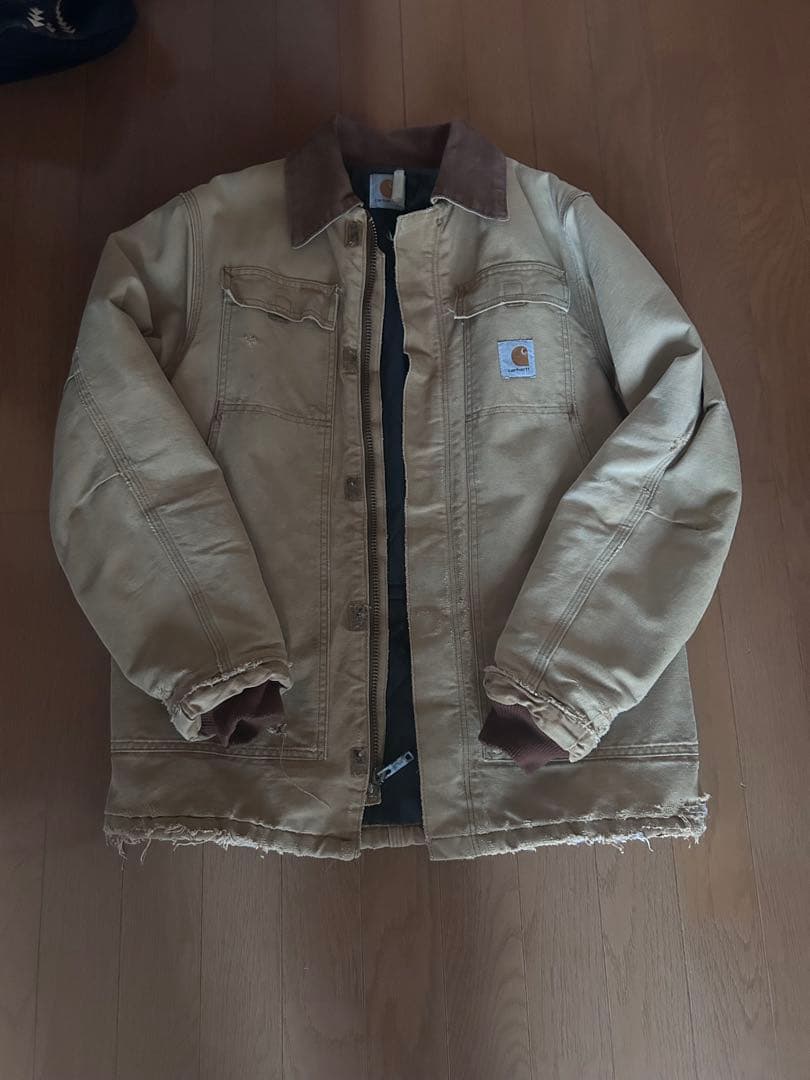 メ*5様 80s〜90s カーハート　トラディショナルコート　M アメリカ製