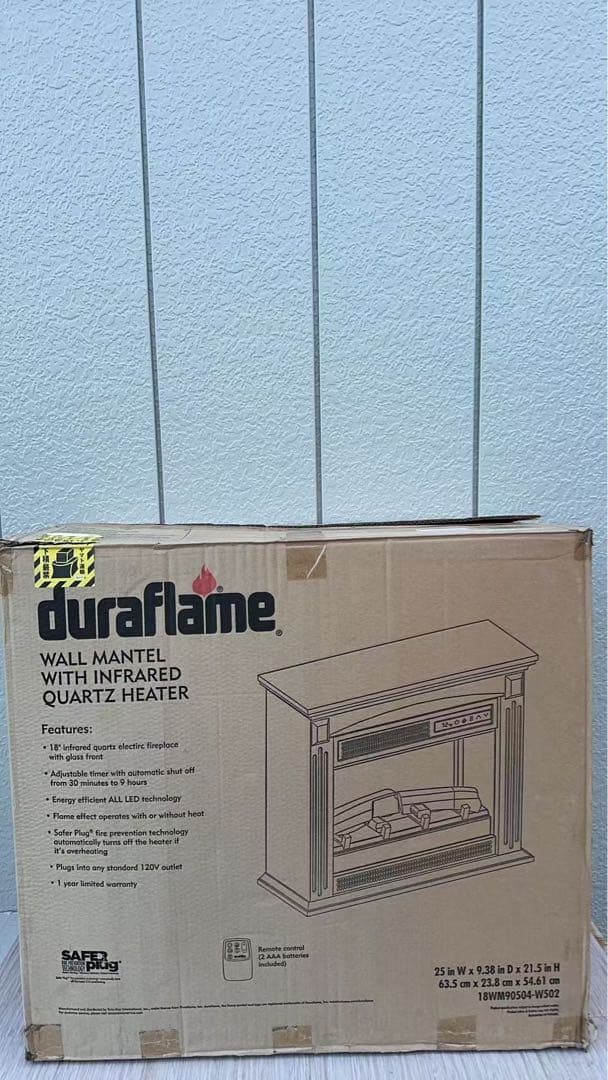 Duraflame 暖炉型 電気ヒーター