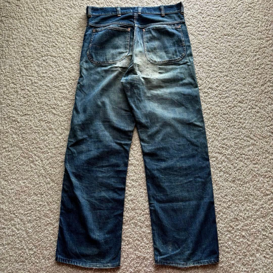 【50s】 ペインターパンツ ストアブランド WALDESジップ BIGMAC