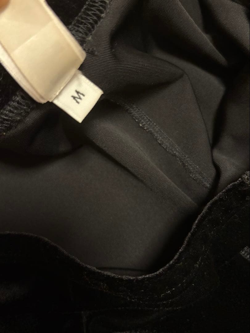 SIMONEWILD VELVET LONG SHORTS シモーネワイルド M