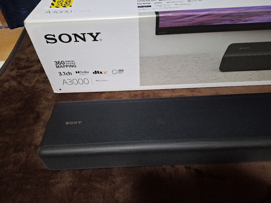 ソニー SONY HT-A3000 3.1chサウンドバー