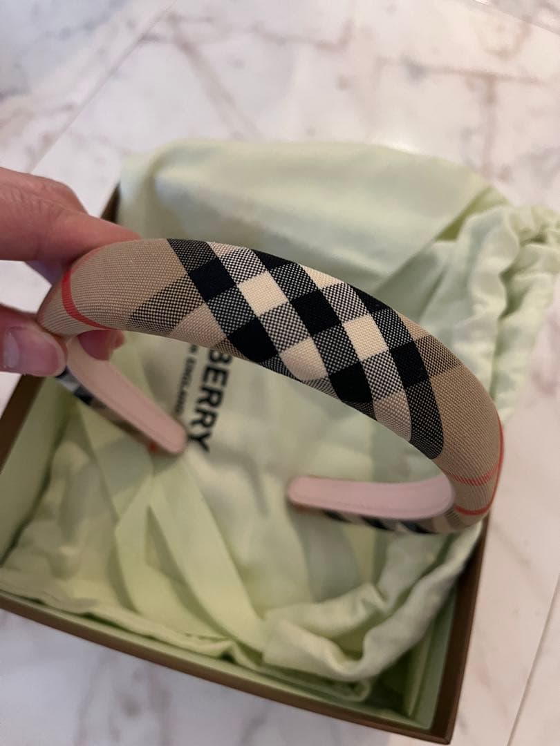 【専用】BURBERRY ヴィンテージチェック　カチューシャ　新品未使用