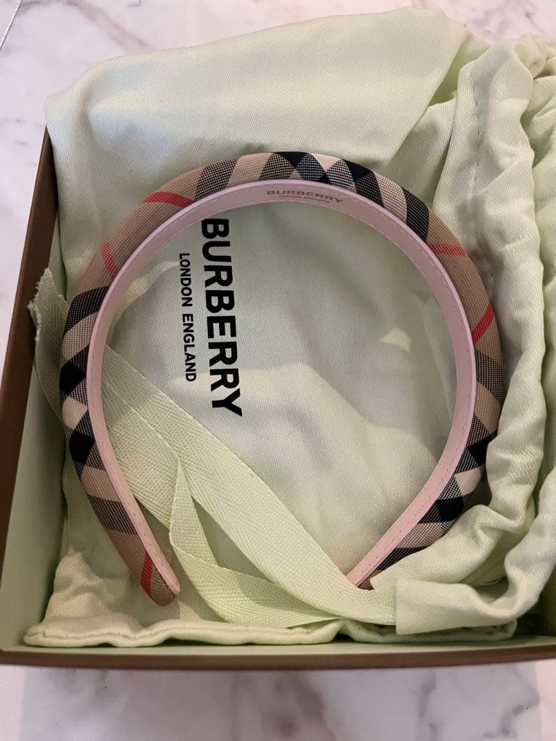 【専用】BURBERRY ヴィンテージチェック　カチューシャ　新品未使用