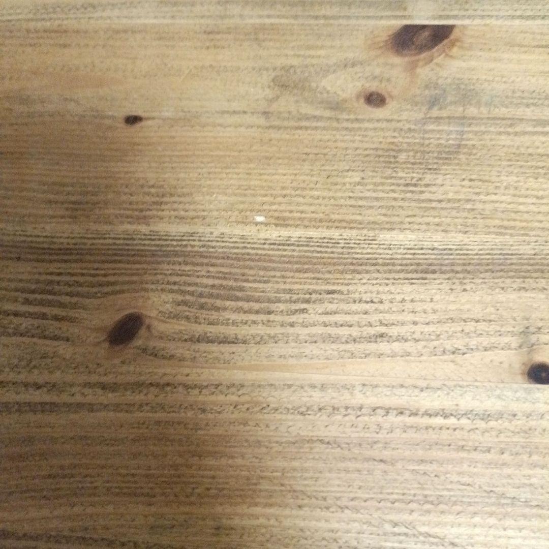 希少品　無印良品　パイン材デスク　机　引き出し
