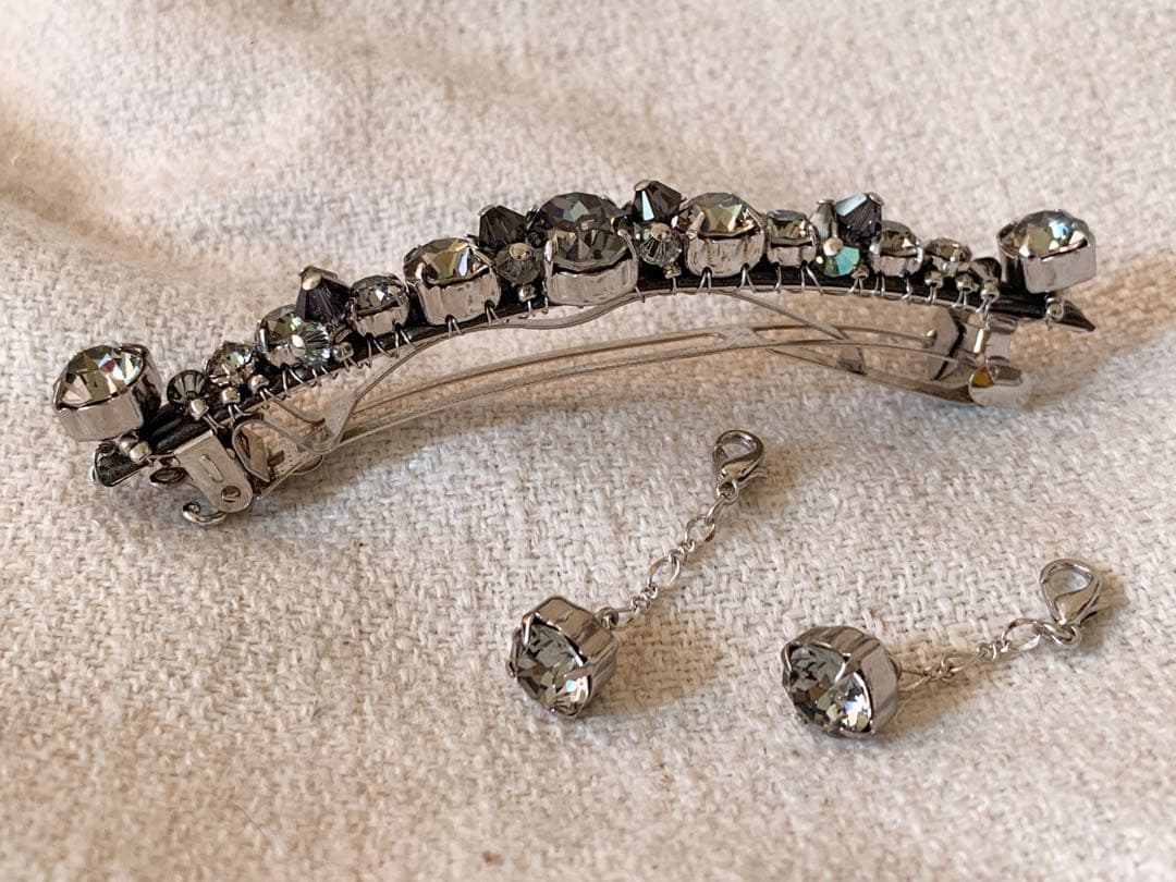 Complex Bizマスクフック付きバレッタ