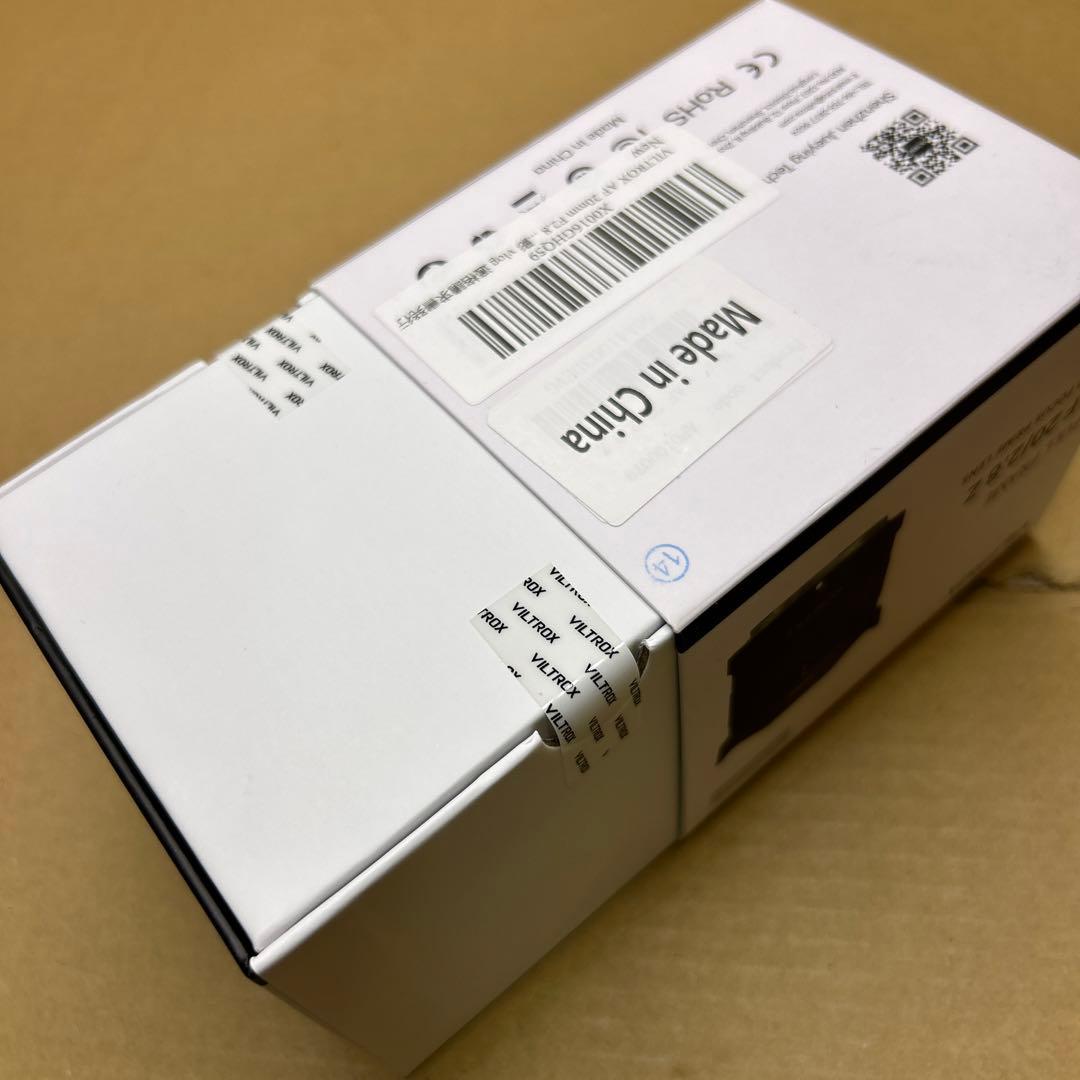 VILTROX AF 20mm F2.8 Zマウント