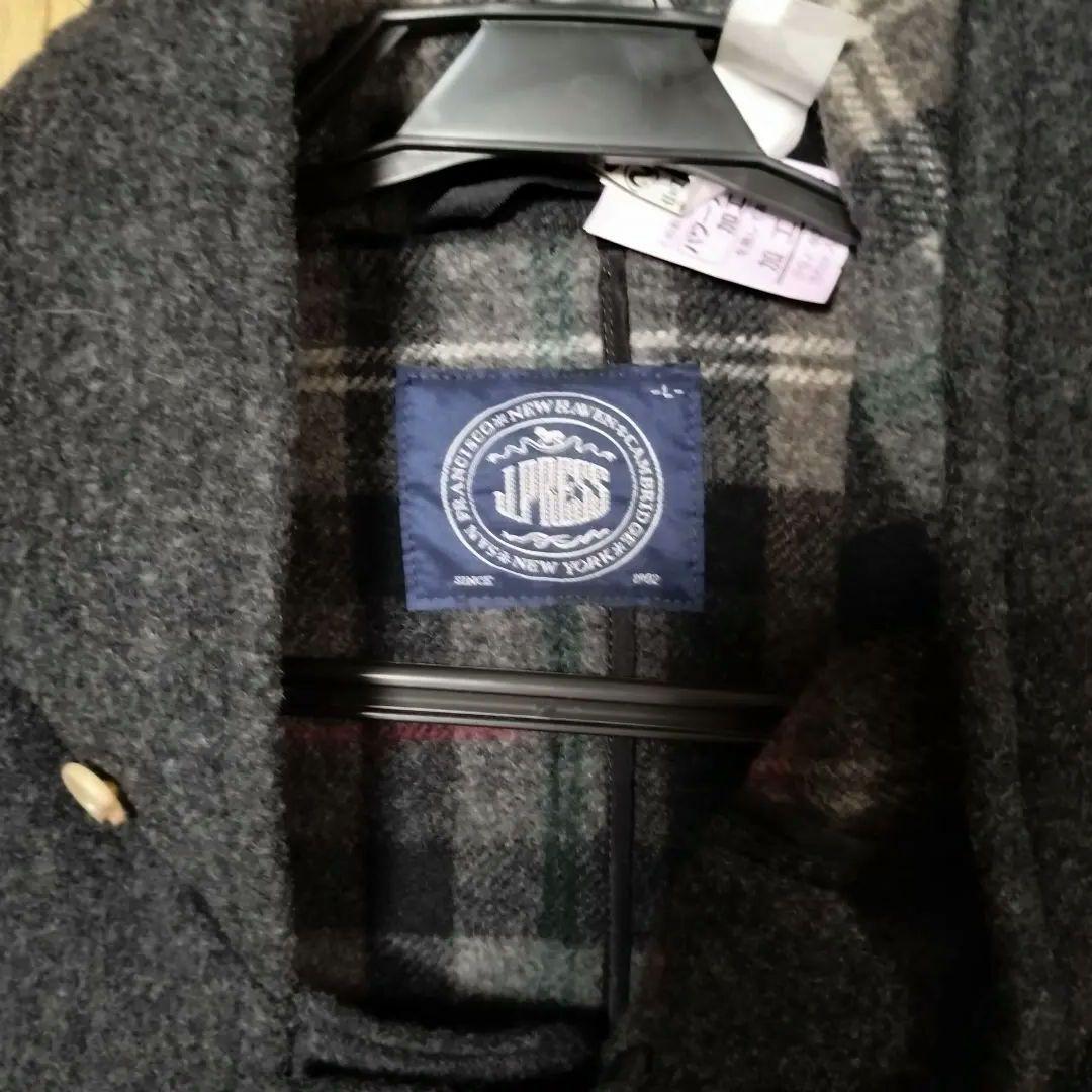 J.PRESS　グレー ダッフルコート ウール