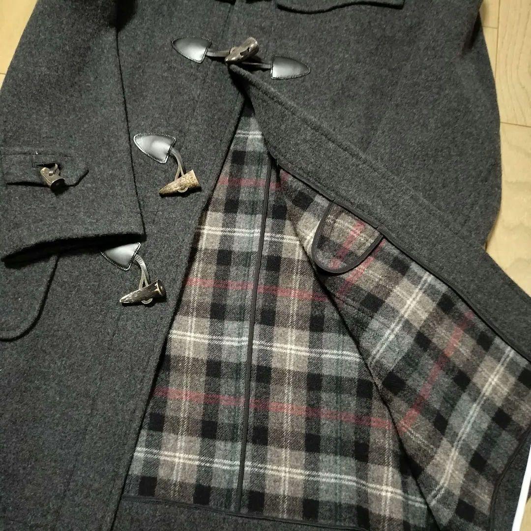 J.PRESS　グレー ダッフルコート ウール