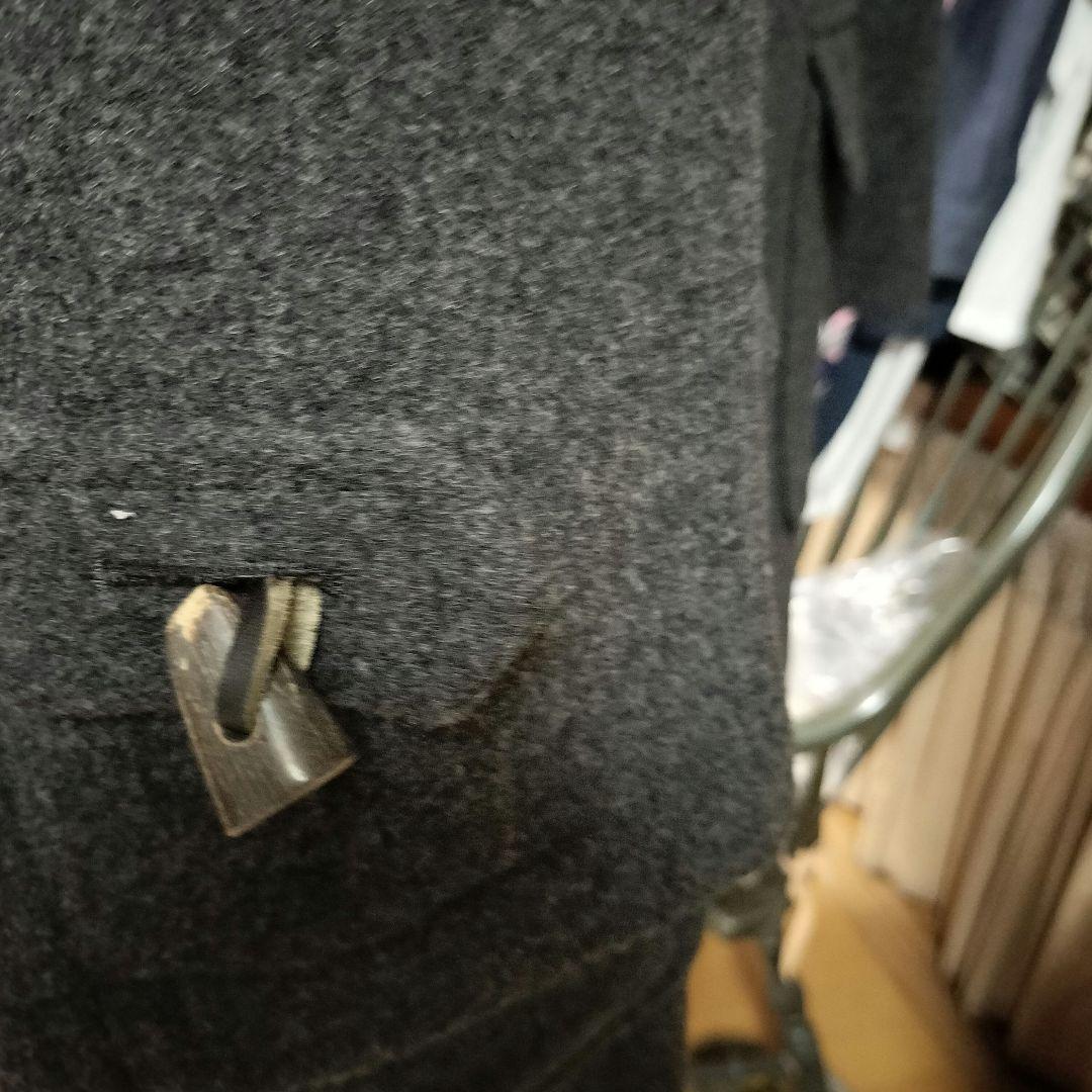 J.PRESS　グレー ダッフルコート ウール