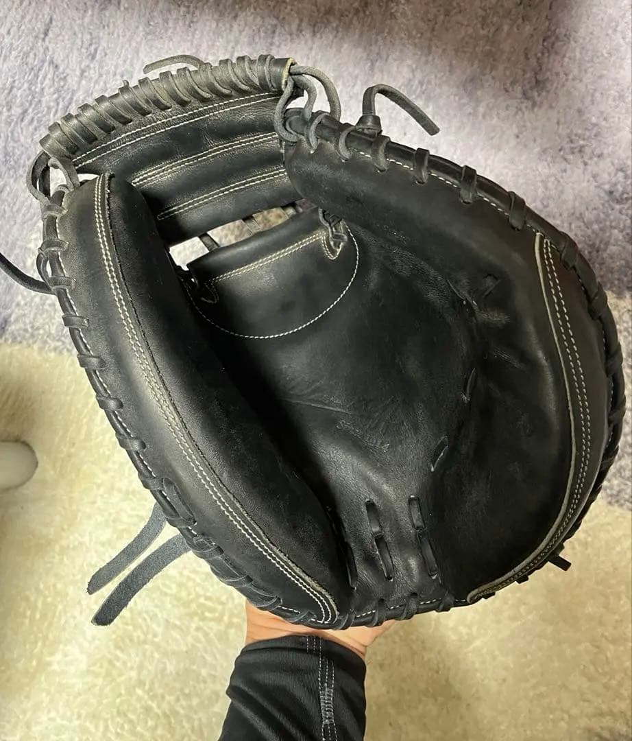せ*い様 ウィルソンスタッフ　キャッチャーミット　硬式用2A ブラック