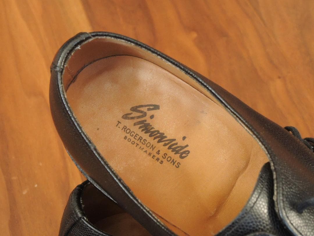 極上品　名店T.ROGERSON & SONS別注　極上カーフ　8　サージェント